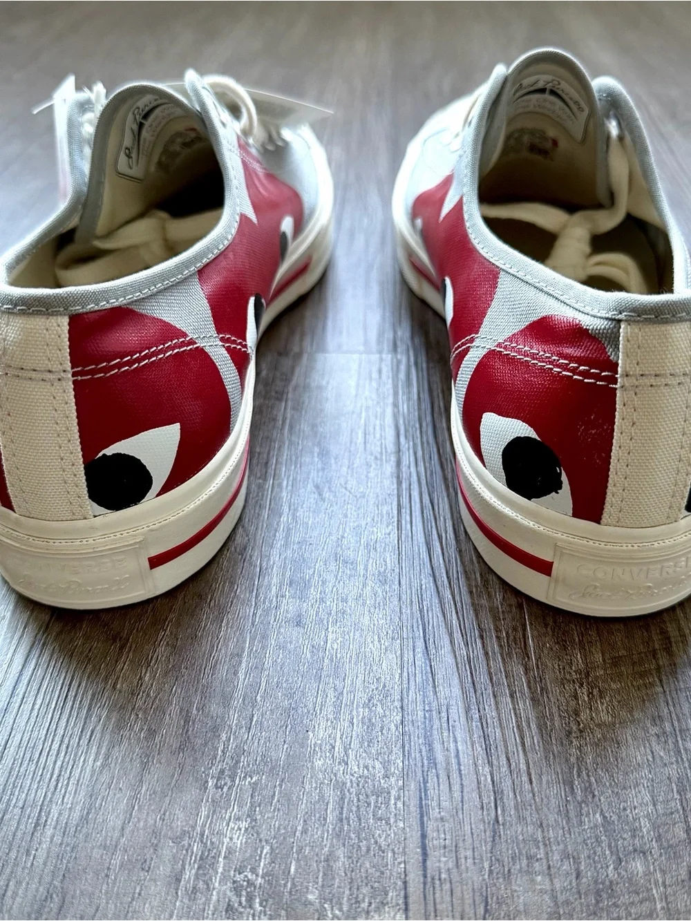 CDG PLAY x Converse Jack Purcell Men’s 12 171260C NEW